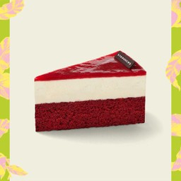 Red Velvet & Strawberry Cake