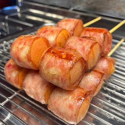 I am bacon grill เบคอนย่าง ตลาดนัดสวนจตุจักร กลางคืน