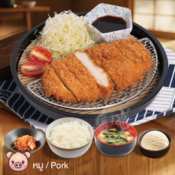 ชุดหมูทอดทงคัตสึ SET MEAL