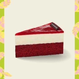 Red Velvet & Strawberry Cake