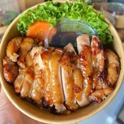 ข้าวหน้าไก่อบเทอริยากิ