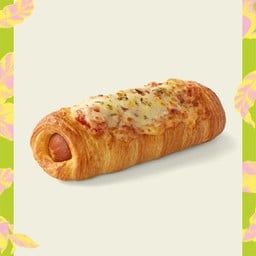 Smoked Sausage Croissant Pizza Roll