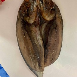 ปลาโอแดดเดียวทอด 1 ตัว