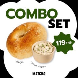 Bagel with cream cheese