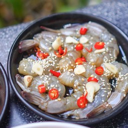 กุ้งดองซีอิ้วเกาหลี