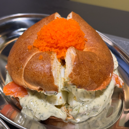 Salmon Ebi Bagel