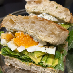 No Meat Focaccia (avo lover)