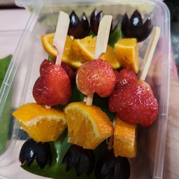 รวมผลไม้ เสียบไม้