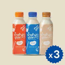 น้ำเต้าหู้ 3 ขวด