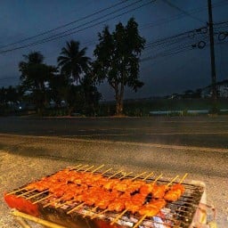 อัฟด้อลไก่ย่าง-เนื้อย่าง ฮาลาน หนองจอก