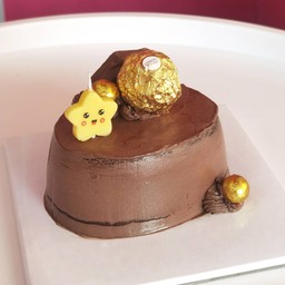 เค้กช็อกโกแลตเนยสดมินิ