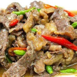 เนื้อผัดกะปิ