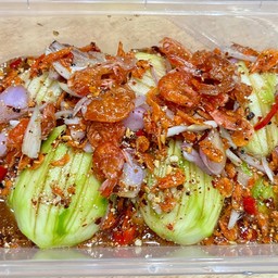 มะม่วงเบาสับ ราดน้ำปลาหวาน