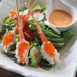 สลัดกุ้งไข่กุ้ง