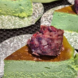 ชีสเค้กมัทฉะถั่วแดง