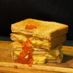 Ikura Egg Salad Toast