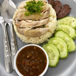 ข้าวมันไก่ต้ม