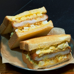 Tonkatsu Egg Salad Toast