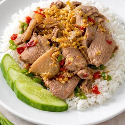 เป็ดคั่วพริกเกลือ