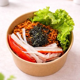 มาม่าเผ็ดเกาหลี+ปูอัด
