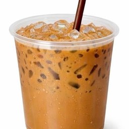 กาแฟเย็นหวานหอมแก้วถัง
