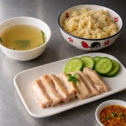 ข้าวมันไก่สิงคโปร์ Zhen Hao Chi - ห้วยขวาง