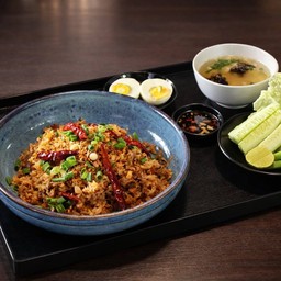 🐷🌶ข้าวผัดลาบคั่วหมู - Chiang Mai Larb Fried Rice