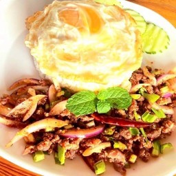 ข้าวลาบ ไก่