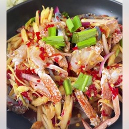 ยำมะม่วงปูม้า