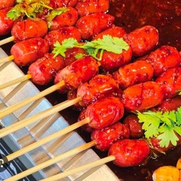 ใส้กรอกเเดงปิ้ง