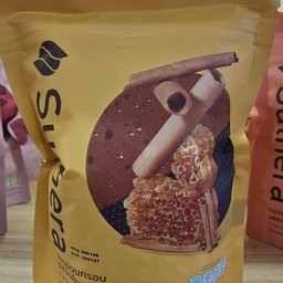 ทองม้วนกรอบรสน้ำผึ่งอบเชย(ถุง)