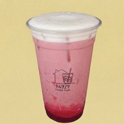 สตรอเบอร์รี่ไซรัปนมสด