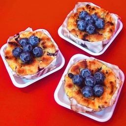 บูลเบอรี่คลัมเบิ้ลชีสเค้ก