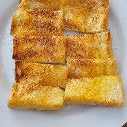 ปังย่างถ่านเนยนม