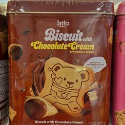 ขนมปังกรอบสอดไส้ครีมช็อคโกแลต