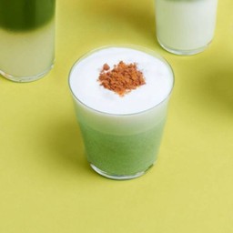 Matcha latte salted vanila