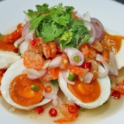ยำไข่เค็ม.
