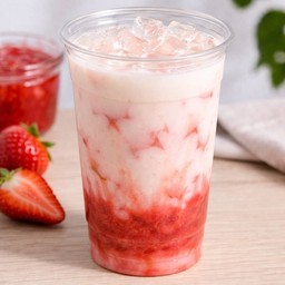 นมสดสตอเบอรี่