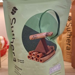 ทองม้วนกรอบรสใบเตย(ถุง)