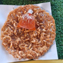 กุ้งฝอยชุปแป้งทอด