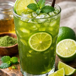 ชาเขียวมะนาว