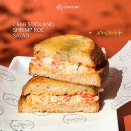 Grilled Toast สลัดปูอัดไข่กุ้ง