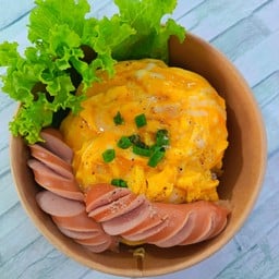 ข้าวไข่ข้น&ไก่ทอดซอสเกาหลี by หมอยำ ไทยพีบีเอส สันนาเม็ง