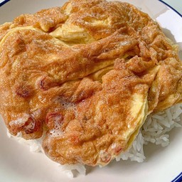 ข้าวไข่เจียวไก่สับ