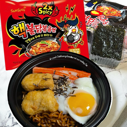 Samyang รสไก่ สูตรเผ็ดx2 (ไม่รวมท็อปปิ้ง)