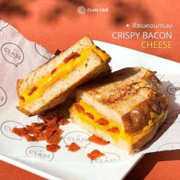 Grilled Toast ชีสเบคอนกรอบ