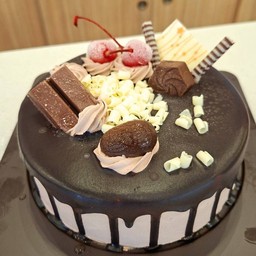 เค้กช้อคโกแลตนมสด 1ปอนด์ ลาย2