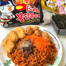 มาม่าซัมยัง รสไก่ สูตรเผ็ดx1 รสชาติเผ็ดกำลังอร่อย