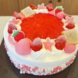 เค้กสตรอว์เบอร์รี่ 1 ปอนด์ ลาย3