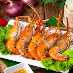 กุ้งแม่น้ำเผา (ครึ่งโล)